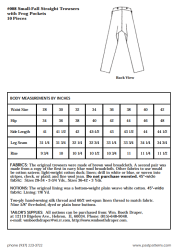 008 past patterns pants a